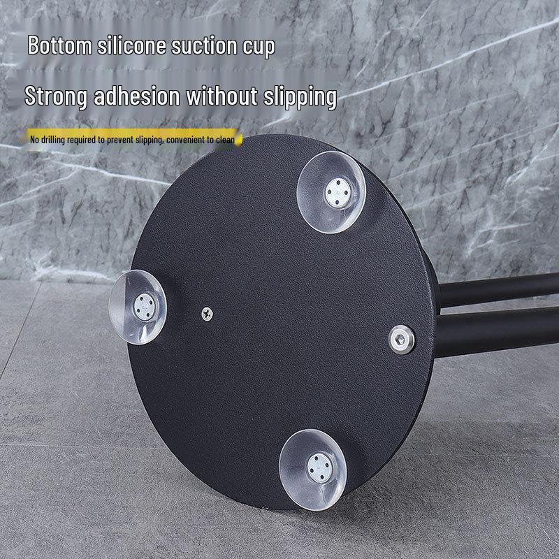 Приграничный вертикальный держатель для туалетной бумаги и щетки для ванной комнаты - Многофункциональный напольный органайзер для рулонов