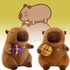 Capybara Basketball Plush Toy Cartoon Stuffed Animal Doll Room Decoration Gifts