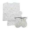 Baby Bear Star Napkin + Hand Wrap + Newborn Hat - 3-piece Set, Korean Baby Products