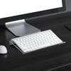 Transparent Acrylic Tilted Keyboard Stand Ergonomic Tilted Design With Non-Slip Base 3mm Height Adjustable Tray