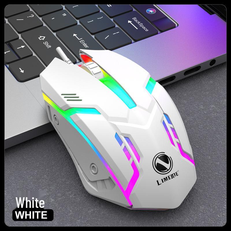 Игровая проводная USB-мышь LiMei S1 с подсветкой