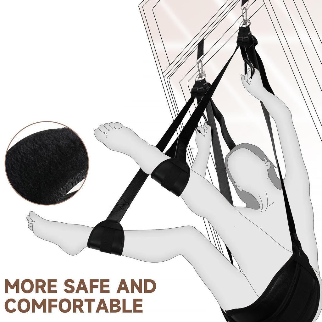 Hanging Sex Door Swing  Sex Toys for Couples Fetish SM Bondage Restraints Adults Games Sex Furniture Swings Over The Door