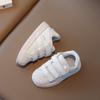 Children's Shoes Spring and Autumn Little White Shoes for Girls Non-slip Middle Children's Baby Shoes Shell Head Sports Boys' Skates