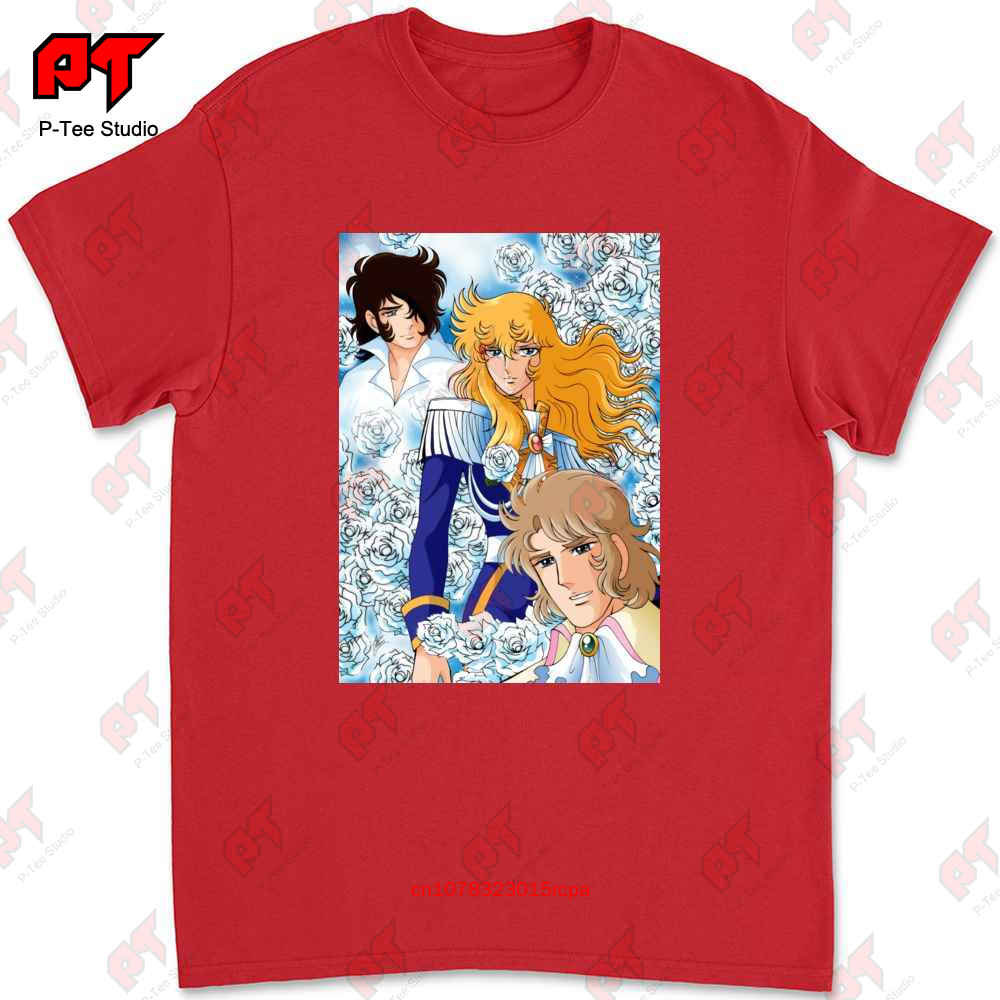 Lady Oscar Cartone Anni 80 Tshirt VFZU