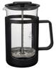 Cafe Press U Press Coffee Maker, Heat-Resistant Glass, 600ml Capacity, Black, CPU-4-B