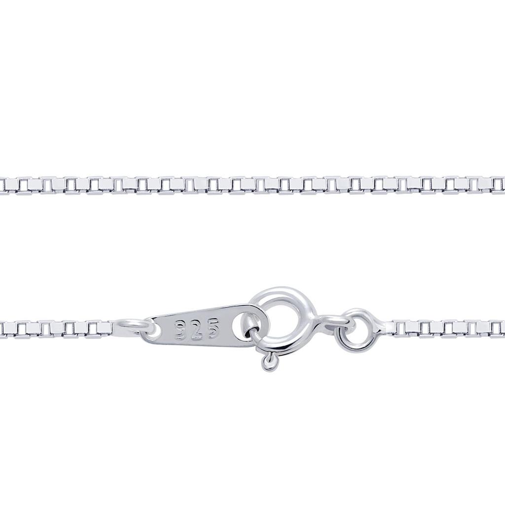 Серебро 925 СЕРЕБРО 925 Венецианская цепь Ширина Длина 45 см [Sears] 1,4 мм sv150-45