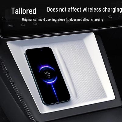 Tesla Model 3 Refresh Беспроводная зарядка Противоскользящий силиконовый коврик