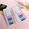 200 листов/набор Пастельные липкие заметки Моранди Набор Линейка ПЭТ-лента Индексные вкладки и закладки для страниц Журналы Планировщики Школьные и офисные принадлежности Блокнот для заметок