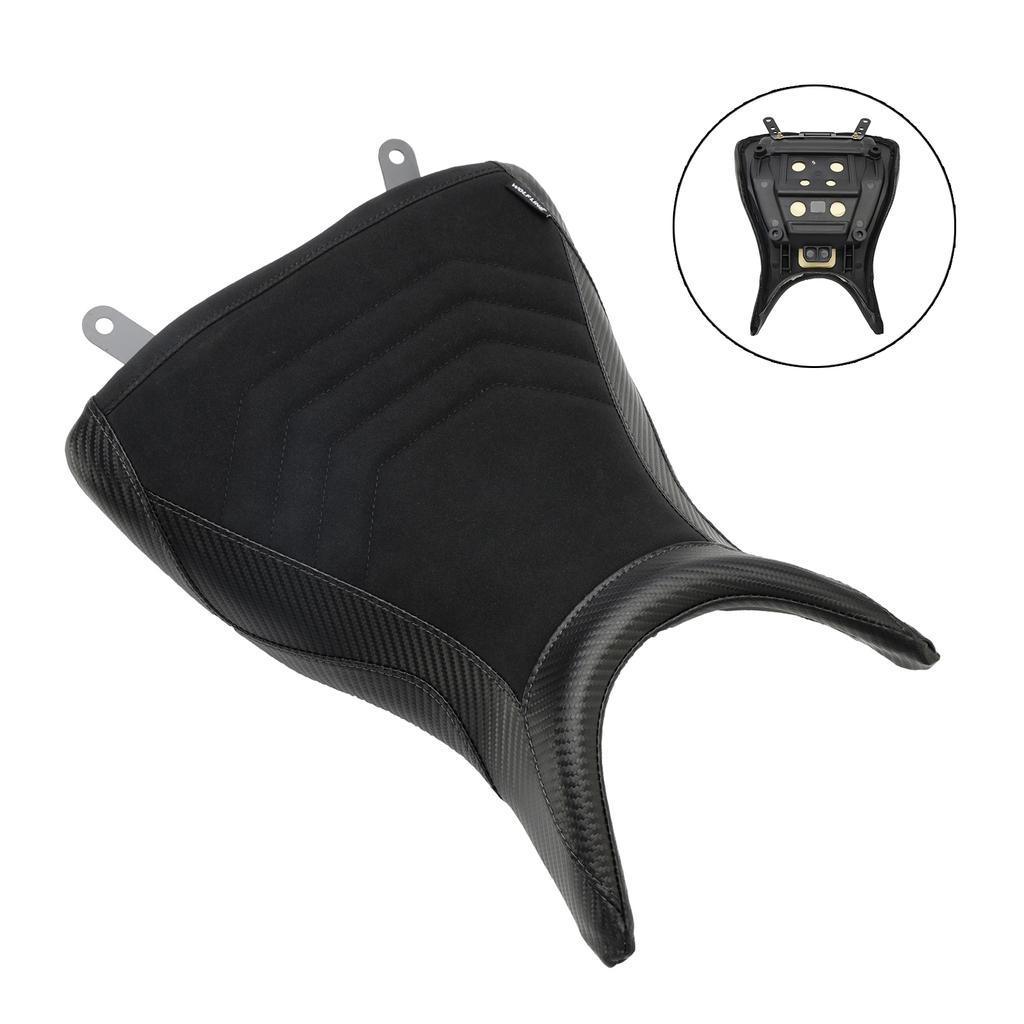 Подушка водительского сиденья переднего рейдера из искусственной кожи, синяя для Yamaha Mt-03 Yzf-R3 2015-2023