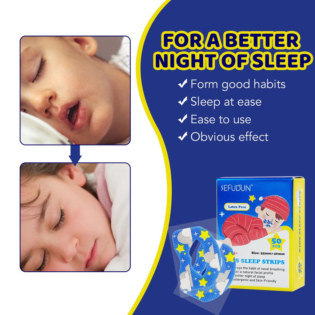Children's Anti-Snoring Patch, For A Restful Night's Sleep