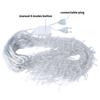 LED Icicle String Lights 4M 12M Fairy Lights Christmas Garland For New Year Wedding Terrace Garden Party Corridor Eave Decoration