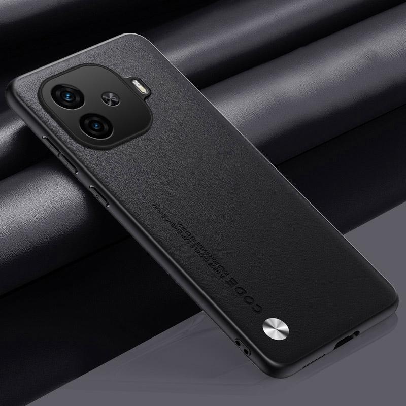 Роскошный чехол из искусственной кожи для Vivo iQOO Z9 Turbo, силиконовый противоударный защитный чехол для телефона Vivo iQOO Z9 Z9X 5G iQOOZ9 X