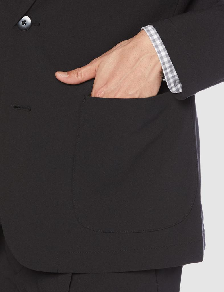 Куртка средней длины для путешествий Beams Lights SOLOTEX, мужская, 51160387147, Черный,