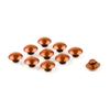Viprh Motorcycle 10pcs M10 Cap Bolt Cover Hex Cap Nut Orange