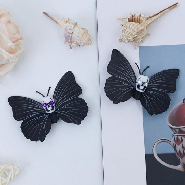 Fashion Personality Hairclip Vintages Creative Barrettes Masquerades Hairpin Suitable for Various Occasion