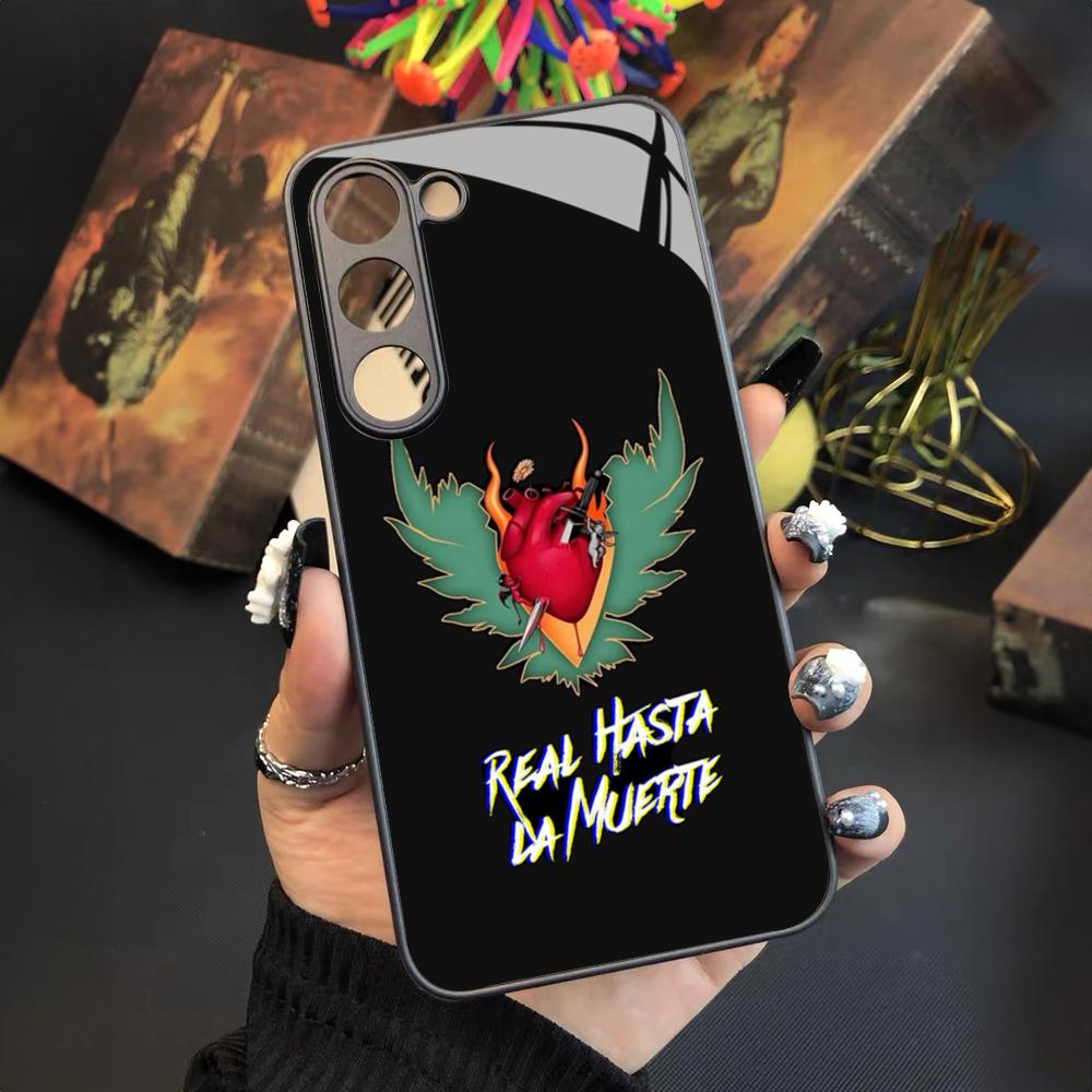 Модный Горячий Рэпер Anuel AA Чехол для Телефона Для Samsung Galaxy S26 S25 S24 S23 S22 S20 S21 Ultra Plus Fe Цветной Серебристый Чехол