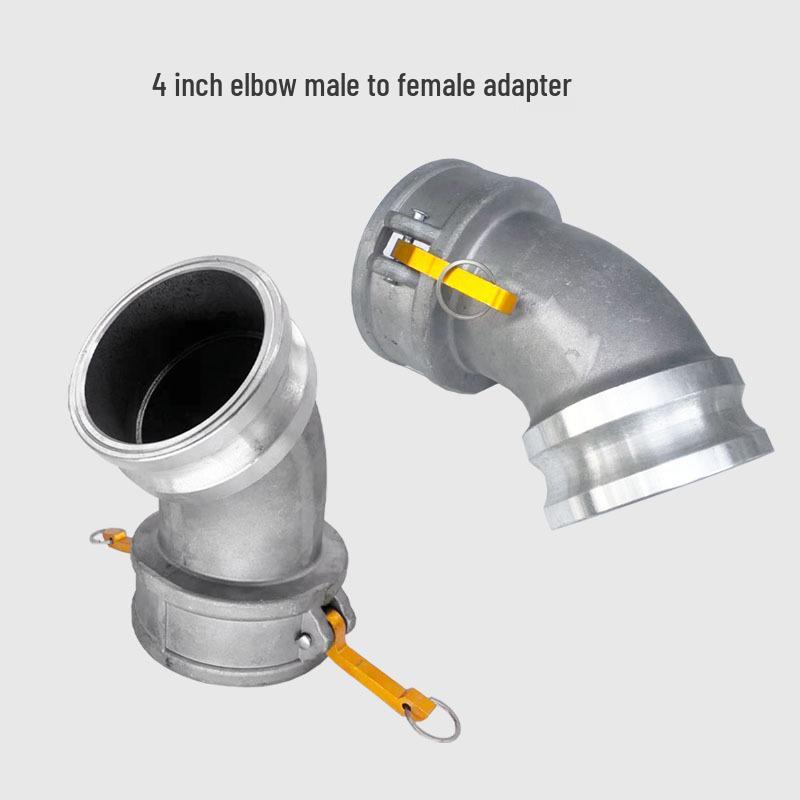 Aluminum Alloy Type C Male & Female Quick Coupler Hose Fittings with Reducing Lever