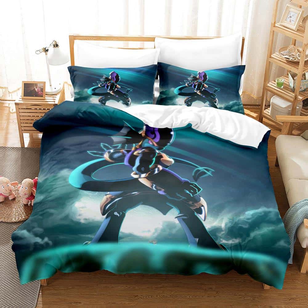 New Game Freedom Planet Bedding Set Duvet Cover Comforter Bed Set Quilt Cover Pillowcase King Queen Twin Size Boys Girls Adult