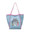Summer new tote bag shoulder animation embroidery vegetable basket bag women's large-capacity shopping bag