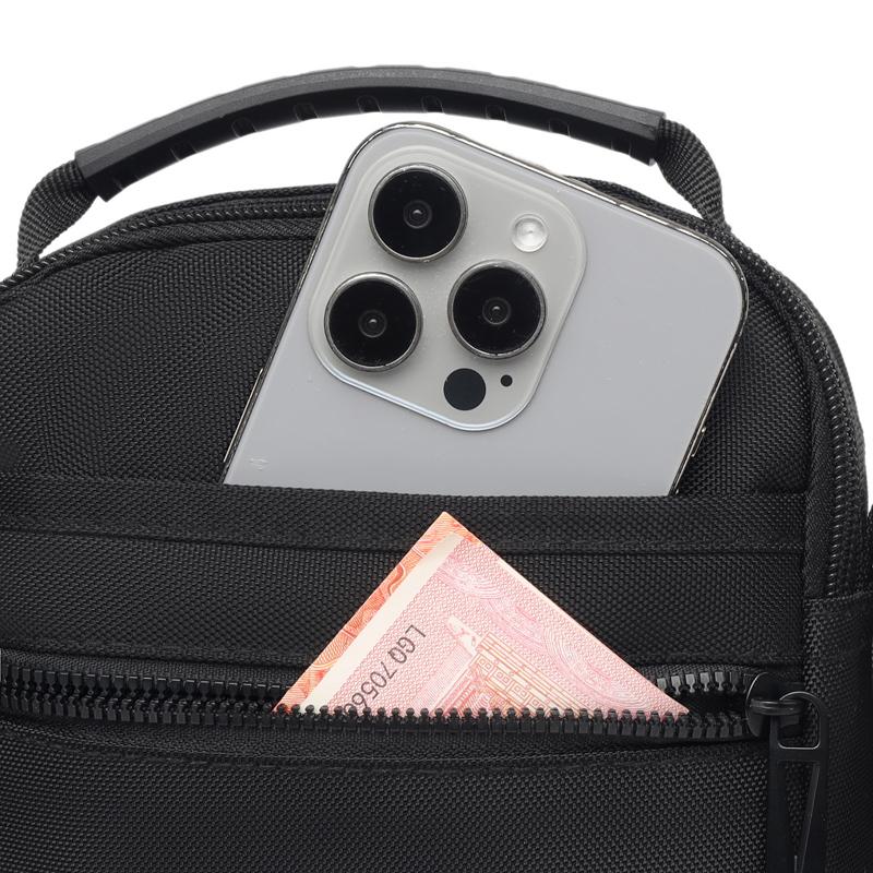 Мужская сумка через плечо, большая вместимость, вертикальная сумка для поездок на работу и обратно