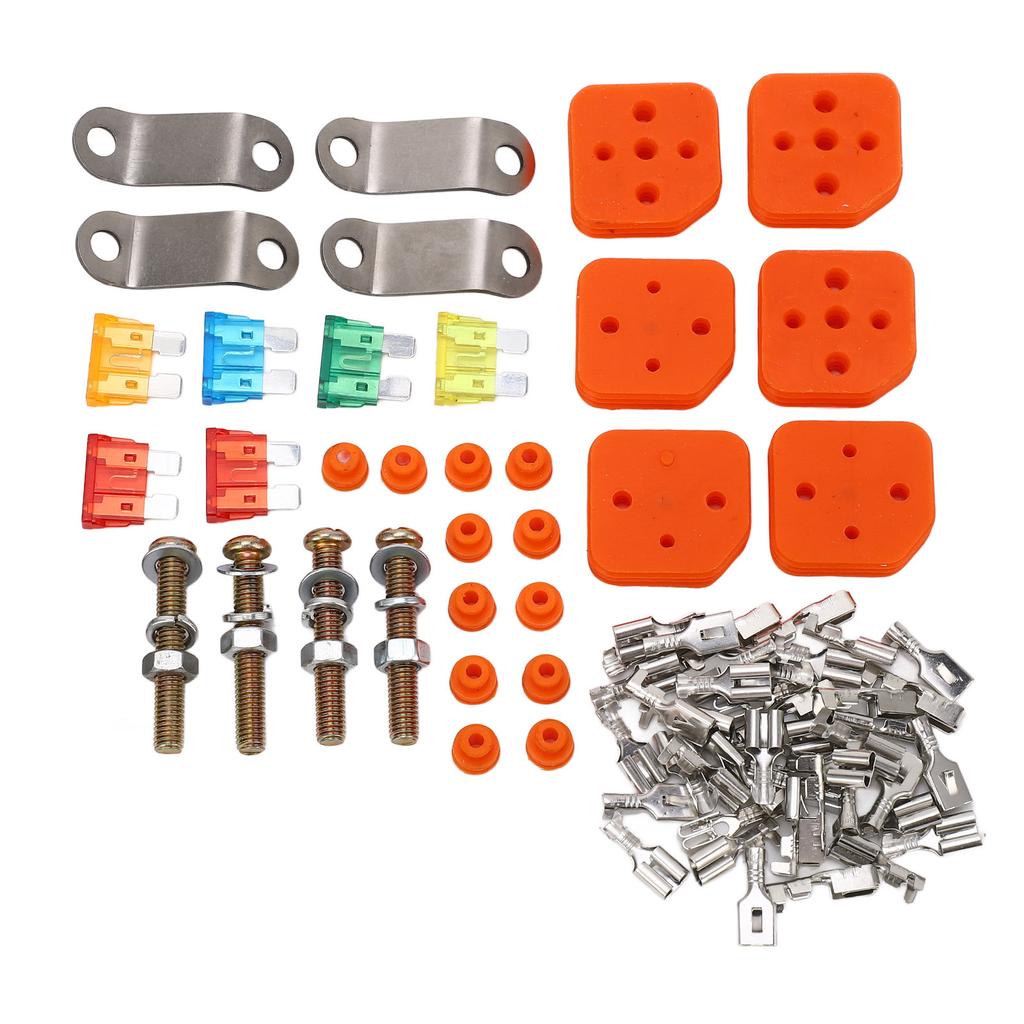 Водонепроницаемый релейный блок 24 В 6 5 контактов 6 ATC ATO Blade Fuse Block Kit для автомобиля, морской лодки