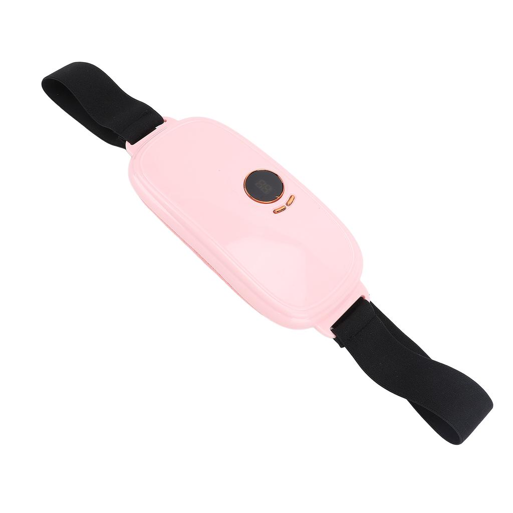 Розовый согревающий пояс для талии, грелка для талии, портативный электрический согревающий пояс для дома и офиса