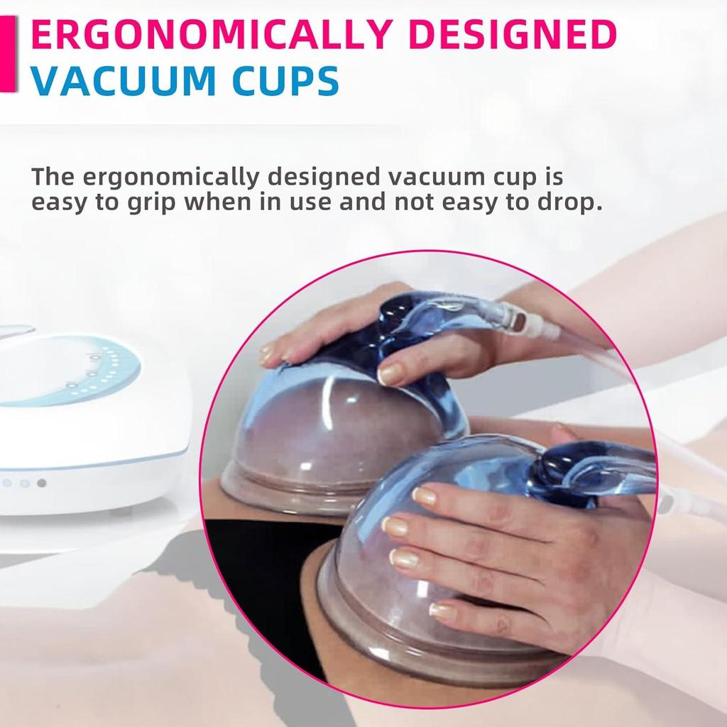 1 пара присосок для ягодиц с Y-образным шлангом для бразильской вакуумной подтяжки ягодиц и колумбийской вакуумной терапии ButtLift