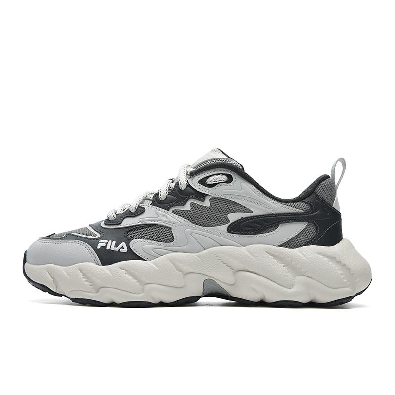 Fila FERN 2S Амортизация Устойчивость к истиранию Дышащие Покрытие Легкие Увеличивающие рост Низкие Кроссовки на толстой подошве F12M611113FMW