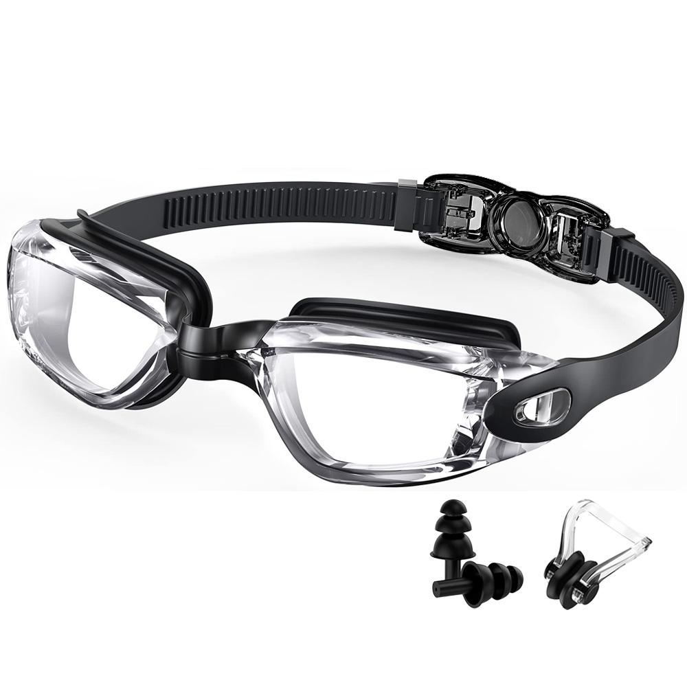 Очки для плавания, профессиональные водонепроницаемые очки для плавания, противотуманные, 100% защита от ультрафиолета, не протекающие для взрослых, мужчин, женщин, молодежи