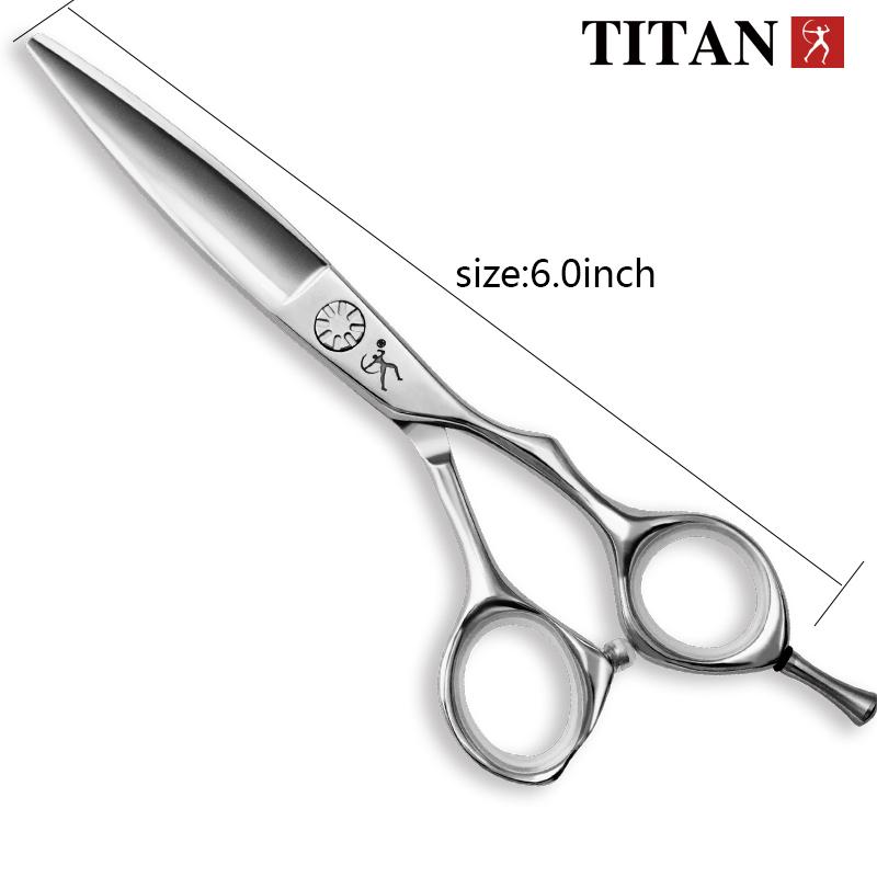 Парикмахерские ножницы TITAN, парикмахерские инструменты для волос, профессиональные филировочные ножницы vg10, сталь 6,0 дюйма