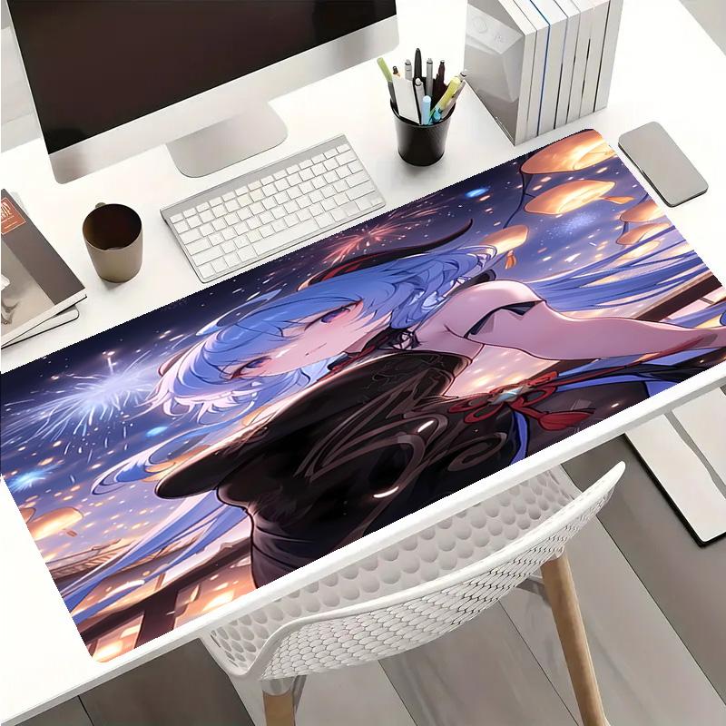 Genshin Impact characters5 Mouse Pad - Non-Slip Rubber Base, Smooth Surface for Work,Gaming,Office,And Home Use, Desk Mouse Pad