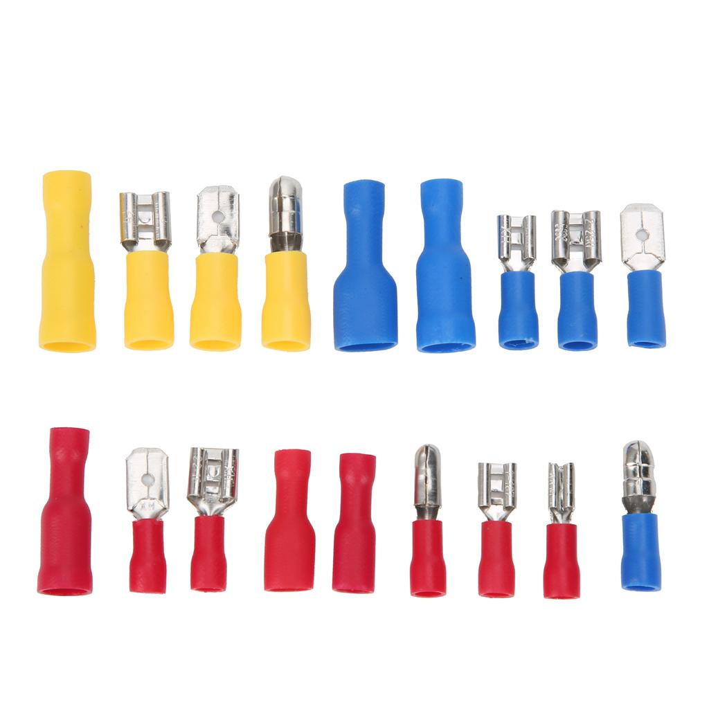 120 шт. комплект клемм холодного прессования для обжима электрических проводов, соединительные аксессуары