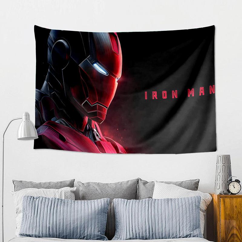 Hero Iron Printed Tapestry, Wall Hanging,Livingroom, dormitory, Large Wall Decor, Fabric Decor Fan Birthday Gifts