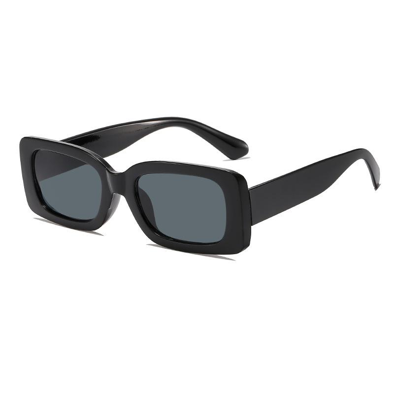 New European and American Small Square Sunglasses, Men's and Women's Same Trendy Fashion Sunglasses, UV-proof Glasses