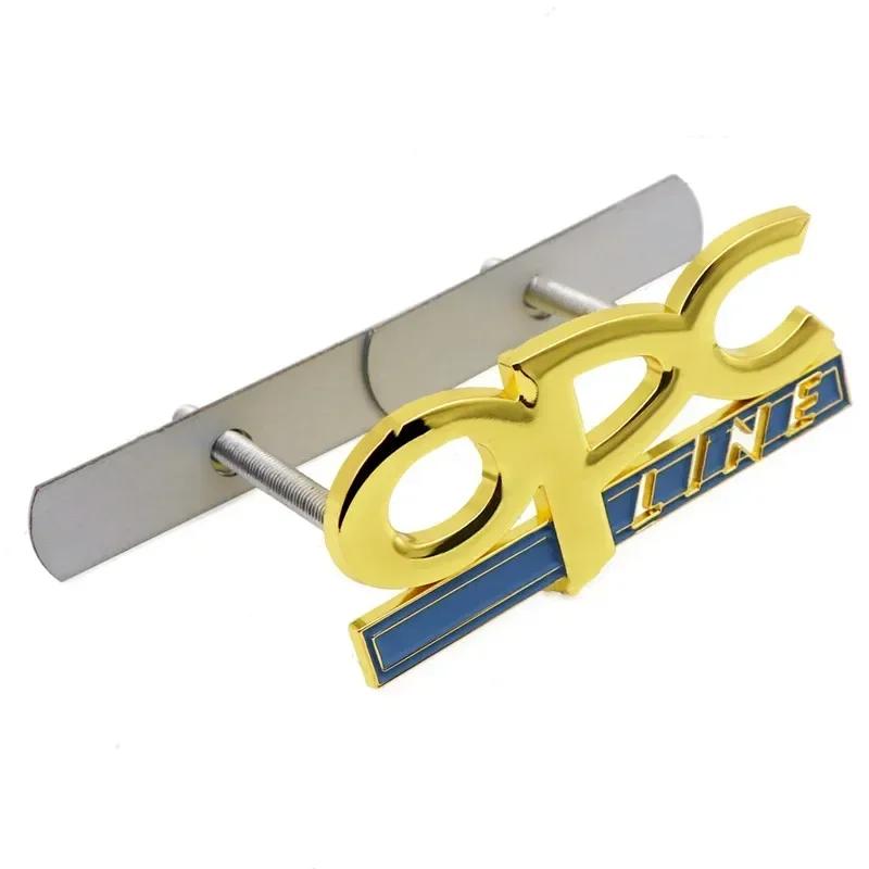 3D Metal OPC Line Car Rear Boot Багажник Эмблема Значок Наклейка Аксессуары Для Insignia Corsa E Astra HJD Zafira Vectra