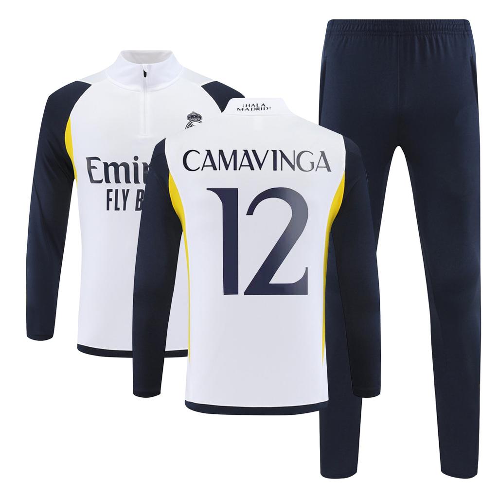 2324 Трикотажные изделия с длинными рукавами Комплект спортивной тренировочной формы Футбольные майки с длинными рукавами