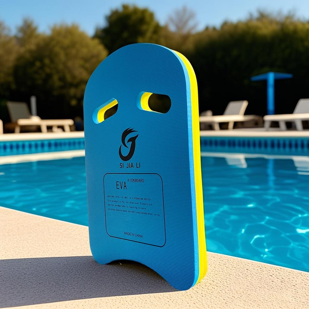 1Pc Professional Swimming Trainer, Universal Float Board With Hand Grip Holes, Swimming Pool Kickboard, Professional Swimming Equipment, U-Shaped