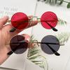 Retro Hip Hop Sunglasses Small Frame Round Street Shot Mini Small Glasses Funny Sunglasses Small Prince Glasses