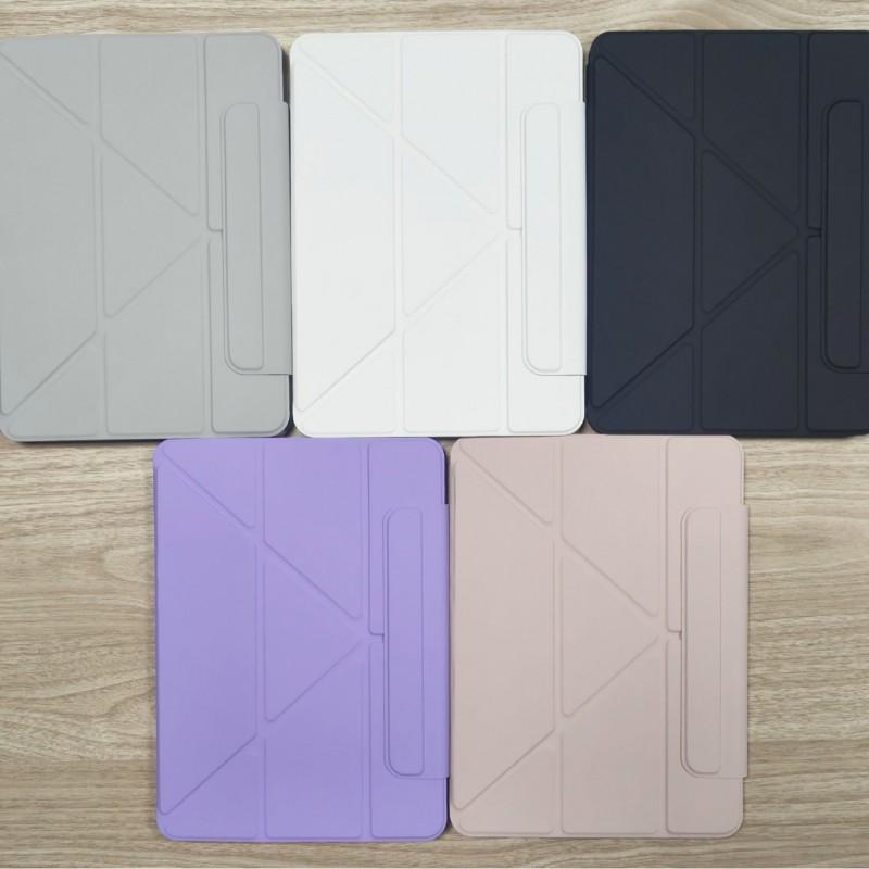 Magnetic Folio Case With Y-Shaped Stand IPad Air 4 5 6 13 Inch Shockproof Smart Cover In PU Leather