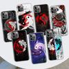 Japan Koi Fish Yin Yang Art Phone Case For Apple iPhone 11 12 13 14 Pro 7 XR X XS Max 6 6S 8 Plus + Mini 5 SE Print Soft Cover