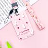 Kawaii Cartoon Slide Case ID Tag Working Permit Cover Sleeve Bear Rabbit Prints Working Permit Name Card Badge Holder