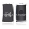 Серебристый чехол для ключа из ТПУ для Dongfeng Renault Koleos/Talisman - Полностью закрывающий мягкий чехол с брелоком