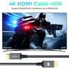 HDMI-кабель 3 м, Twozoh HDMI 2.0 4K/60 Гц 2160p 1080p 3D HDCP 2.2 ARC Standard, плетеный нейлон, подходит для Nintendo Switch, PS5, PS3, PS4, ПК, проектора