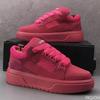 Spring Summer New Men'S Breathable Mesh Thick Sole Height Increasing Sports Leisure Board Shoes Simple Comfortable Versatile
