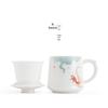 Mr. Nanshan Ceramic Tea Mug with Lid and Infuser