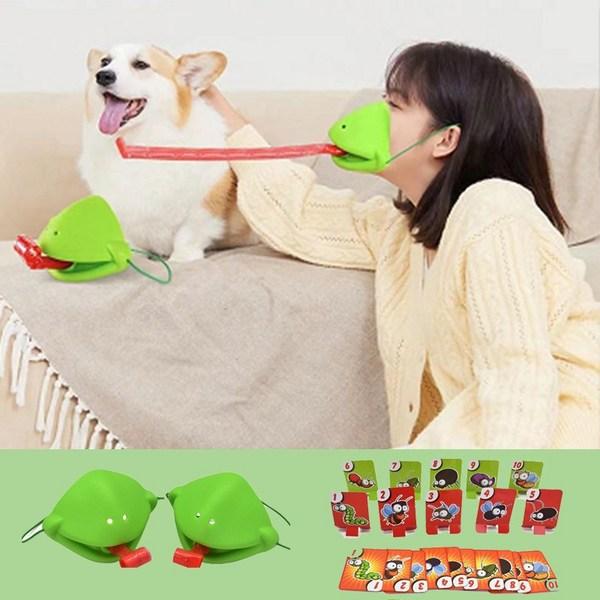 Игрушка-настольная игра «Маска лягушки в цветочном саду», набор 1+1