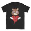 Модные Футболки Kanye West 808s Graduation Bear Унисекс ЖЕНСКИЕ Хлопковая Футболка с Круглым Вырезом MBDTF Футболка с Короткой Рукавой Уникальная Одежда