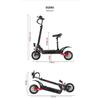 Boyuda's new electric scooter Q7Pro Max, equipped with 3200W dual motors, 52V28AH battery, application control, and silent tire scooter