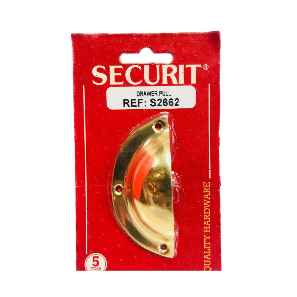 Securit Латунная ручка ящика