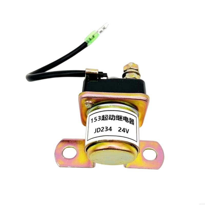 All Terrain Starter Relays Solenoid 12V/24V Extreme Cold Weather Starter Solenoid Suitable for Engines ATV UTV Q6RD